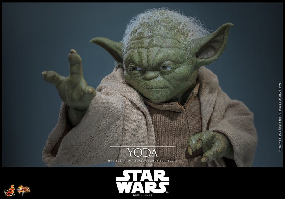 Star Wars: Revenge of the Sith Movie Masterpiece Action Figure 1/6 Yoda 14 cm DS Modellismo Star Wars: Revenge Sith Movie scala 1/6