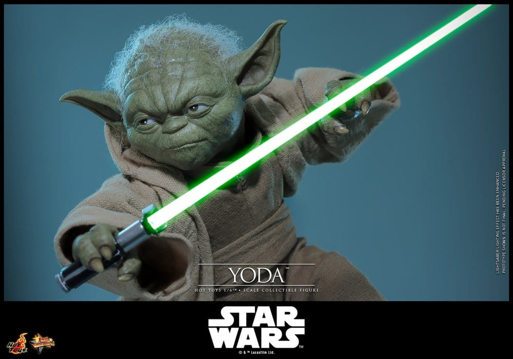 Star Wars: Revenge of the Sith Movie Masterpiece Action Figure 1/6 Yoda 14 cm DS Modellismo Star Wars: Revenge Sith Movie scala 1/6
