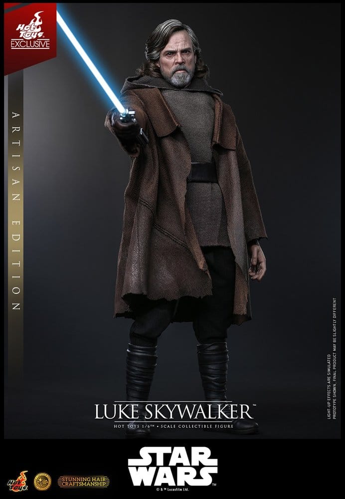 Star Wars: The Last Jedi Movie Masterpiece Action Figure 1/6 Luke Skywalker (Artisan Edition) 29 cm DS Modellismo Star Wars: Last Jedi Movie scala 1/6