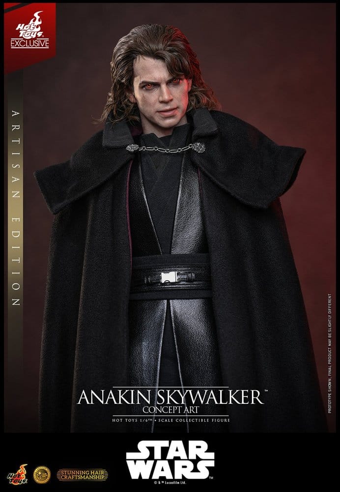 Star Wars Episode III: Revenge Of The Sith Movie Masterpiece Action Figure 1/6 Anakin Skywalker (Concept Art Version) (Artisan Edition) Hot Toys Exclusive 31 cm DS Modellismo Star Wars Episode III: Revenge scala 1/6