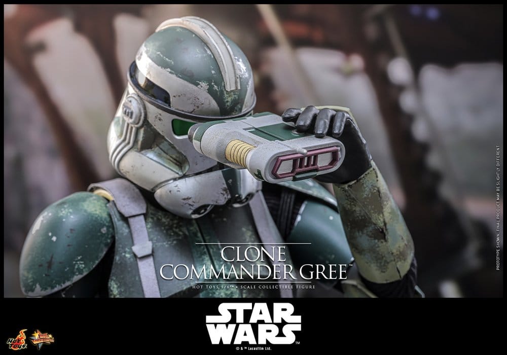 Star Wars Movie Masterpiece Action Figure 1/6 Clone Commander Gree 30 cm DS Modellismo Star Wars Movie Masterpiece Action scala 1/6
