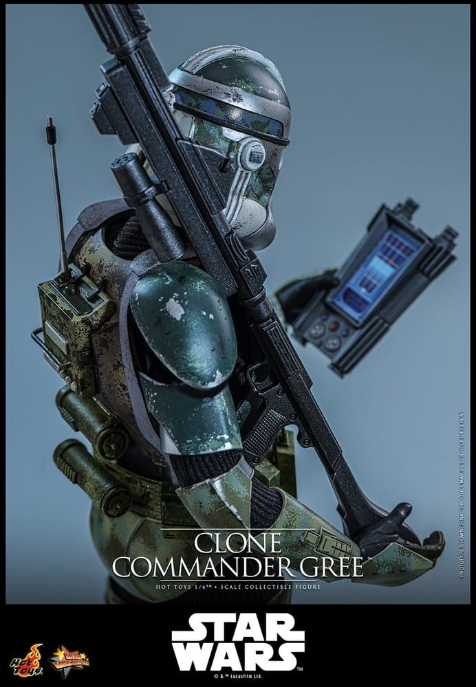 Star Wars Movie Masterpiece Action Figure 1/6 Clone Commander Gree 30 cm DS Modellismo Star Wars Movie Masterpiece Action scala 1/6