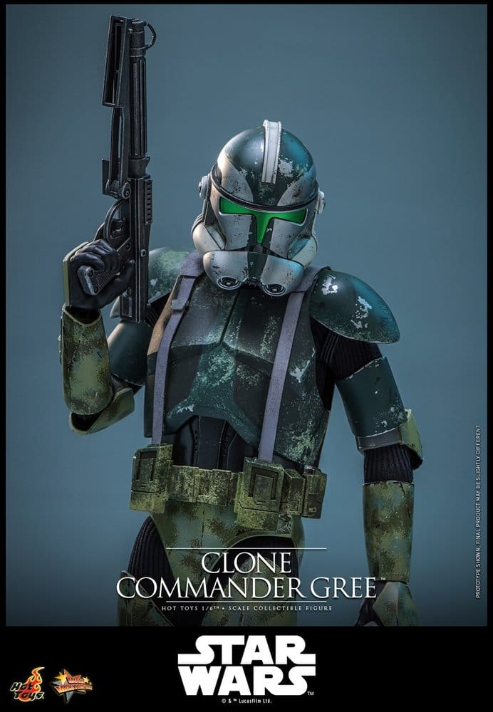 Star Wars Movie Masterpiece Action Figure 1/6 Clone Commander Gree 30 cm DS Modellismo Star Wars Movie Masterpiece Action scala 1/6