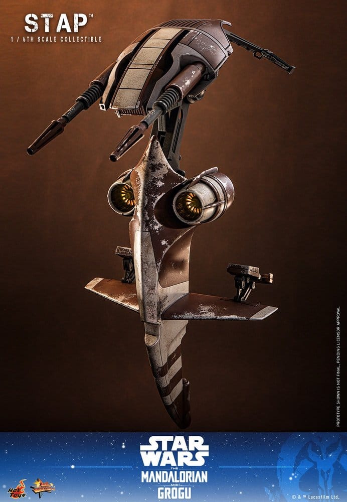 Star Wars: The Mandalorian & Grogu Movie Masterpiece Accessory 1/6 Stap 32 cm DS Modellismo Star Wars: Mandalorian & Grogu scala 1/6