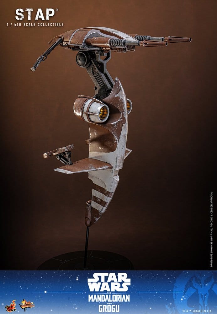 Star Wars: The Mandalorian & Grogu Movie Masterpiece Accessory 1/6 Stap 32 cm DS Modellismo Star Wars: Mandalorian & Grogu scala 1/6