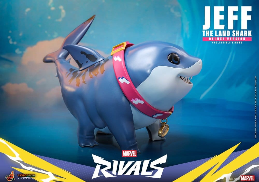 Marvel Rivals Videogame Masterpiece Series Action Figure Jeff the Land Shark 11 cm DS Modellismo Marvel Rivals Videogame Masterpiece Action