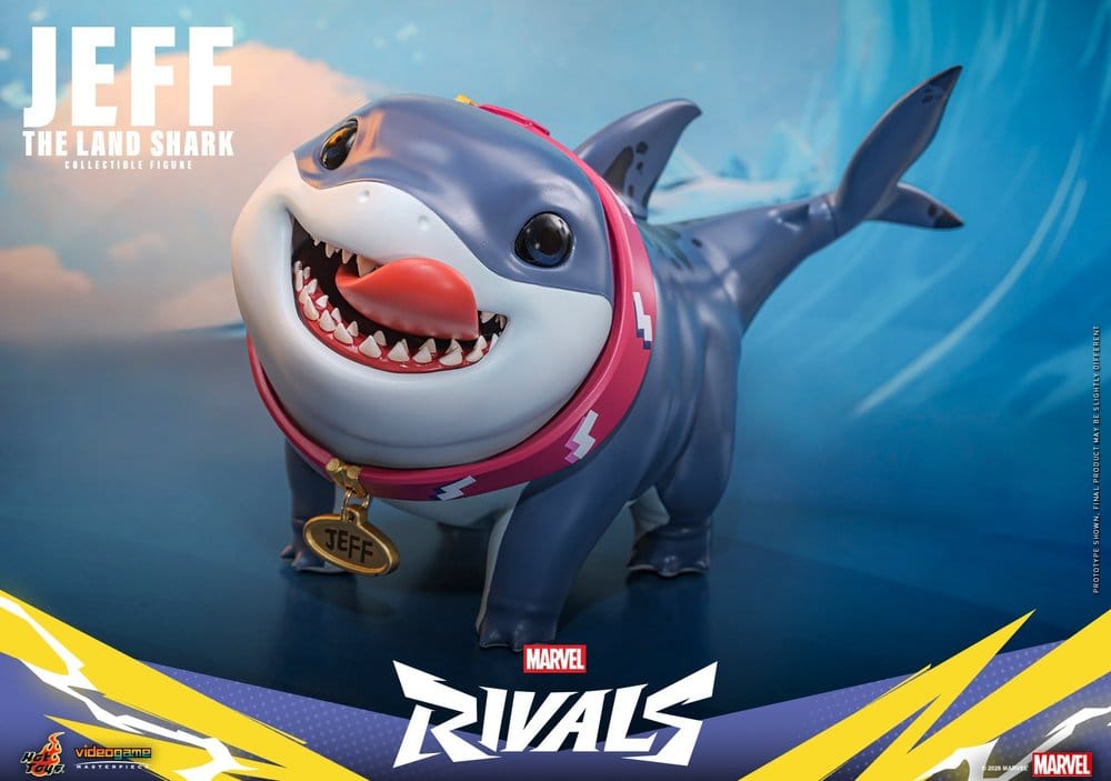 Marvel Rivals Videogame Masterpiece Series Action Figure Jeff the Land Shark 11 cm DS Modellismo Marvel Rivals Videogame Masterpiece Action