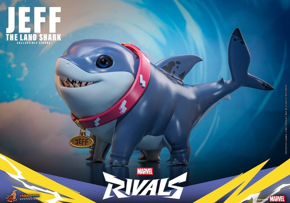Marvel Rivals Videogame Masterpiece Series Action Figure Jeff the Land Shark 11 cm DS Modellismo Marvel Rivals Videogame Masterpiece Action