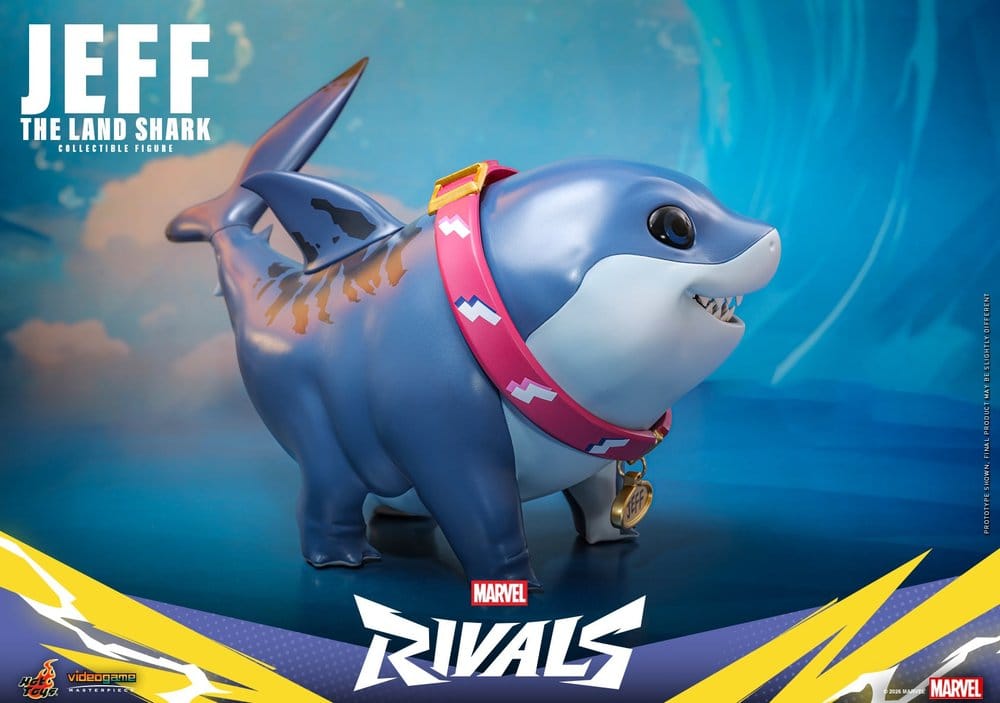 Marvel Rivals Videogame Masterpiece Series Action Figure Jeff the Land Shark 11 cm DS Modellismo Marvel Rivals Videogame Masterpiece Action
