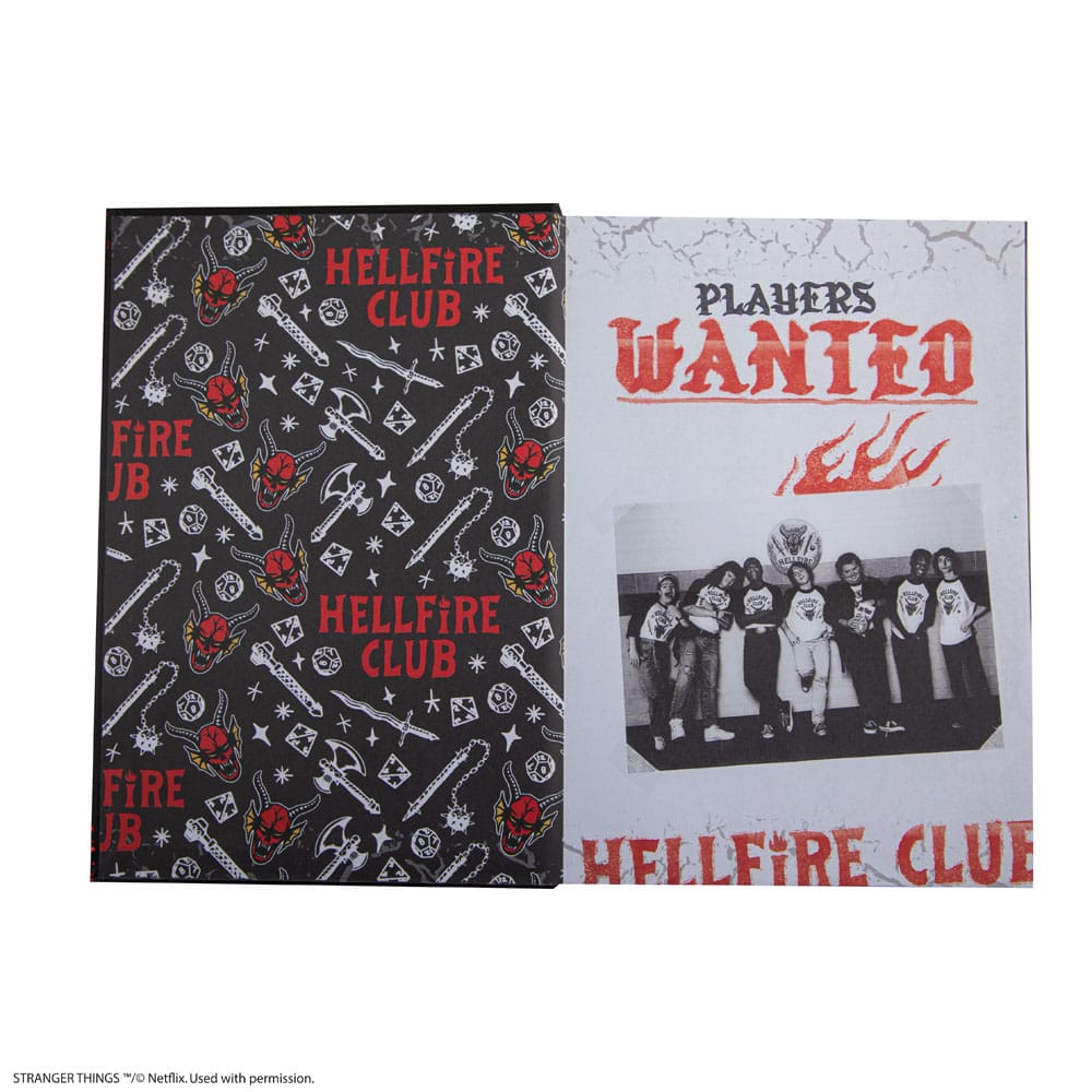 Quaderno Stranger Things Hell Fire Club DS Modellismo Quaderno Stranger Things Hell Fire Club