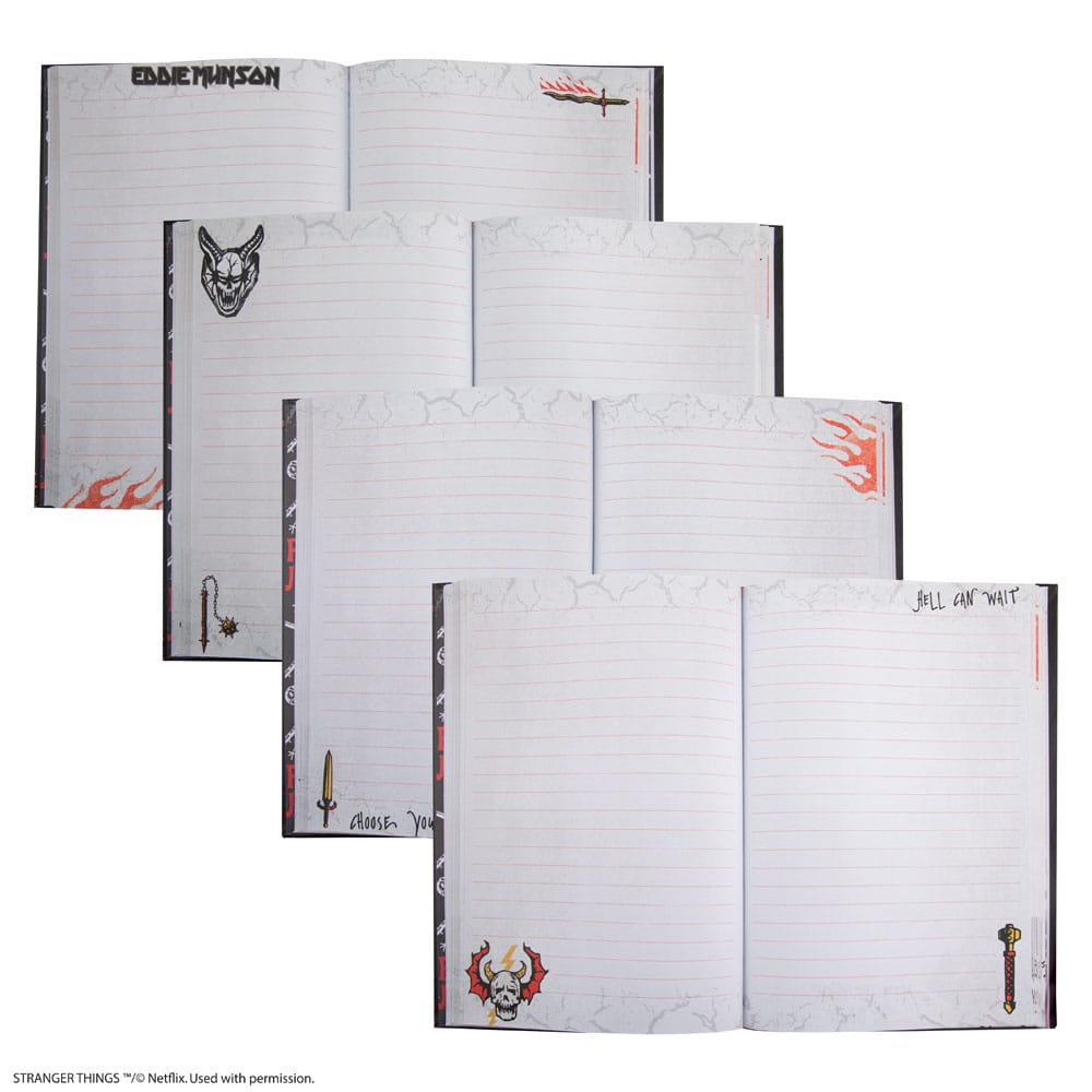 Quaderno Stranger Things Hell Fire Club DS Modellismo Quaderno Stranger Things Hell Fire Club