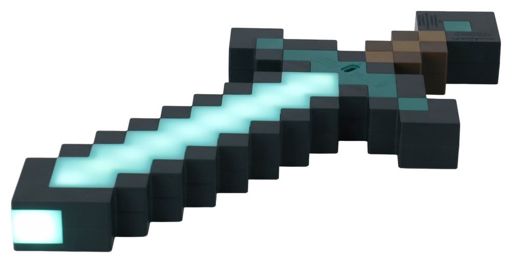 Minecraft Torch Light Sword 40 cm DS Modellismo Minecraft Torch Light Sword Halantex