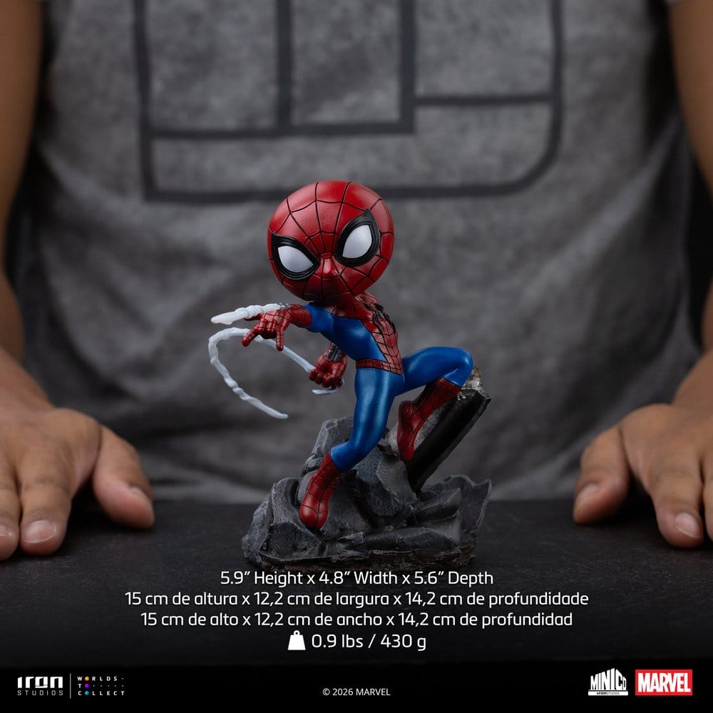 Marvel Spider-Man Brand New Day Minico Mini Figure Spider-Man 15 cm DS Modellismo Marvel Spider-Man Brand Day Minico Mini