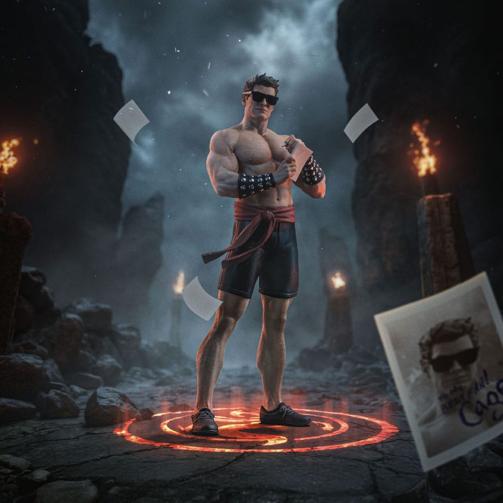 Statua Mortal Kombat Art Scale 1/10 Johnny Cage 24 cm DS Modellismo Statua Mortal Kombat Art Scale scala 1/10