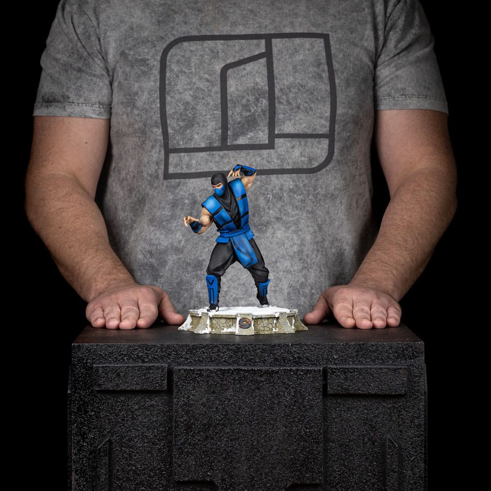Statua Mortal Kombat Art Scale 1/10 Sub-Zero (Ninjas Collection) heo Exclusive 21 cm DS Modellismo Statua Mortal Kombat Art Scale scala 1/10