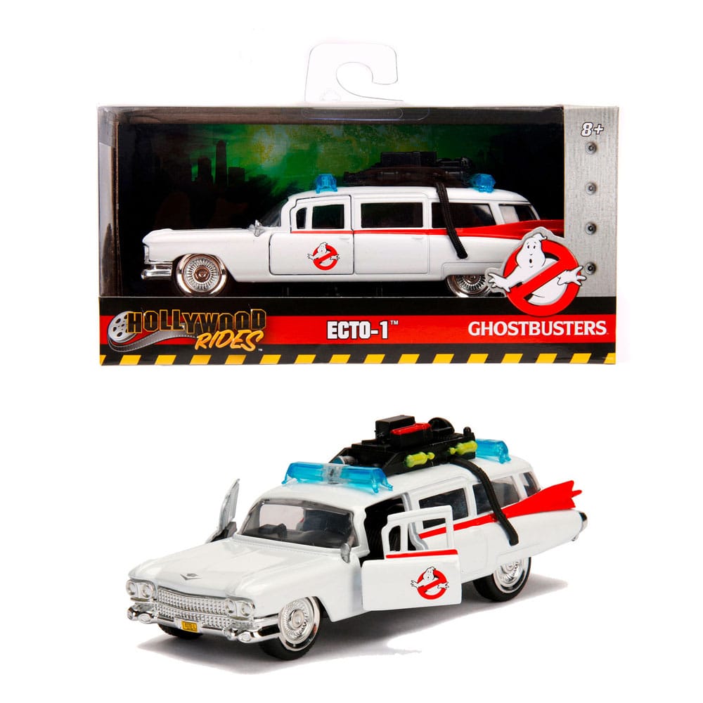 Ghostbusters Diecast Model 1/32 ECTO-1 DS Modellismo Ghostbusters Diecast Model ECTO-1 scala 1/32