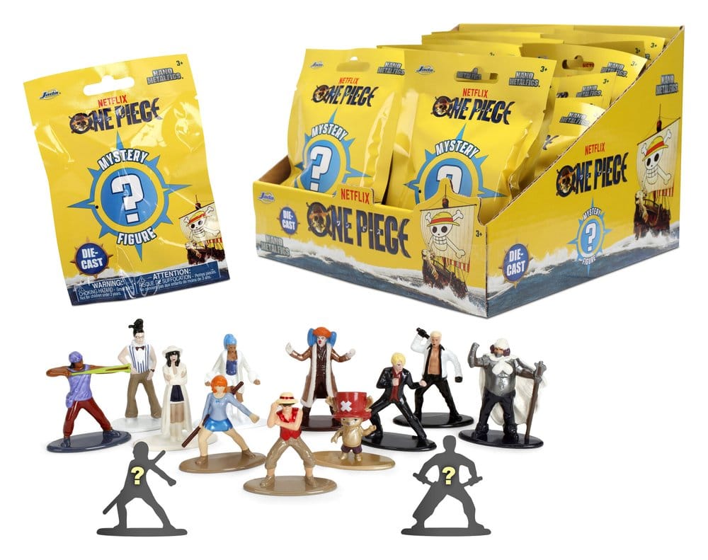 One Piece Nano Metalfigs Mini Figures Blind Pack 5 cm Display (24) DS Modellismo One Piece Nano Metalfigs Mini Blind Display