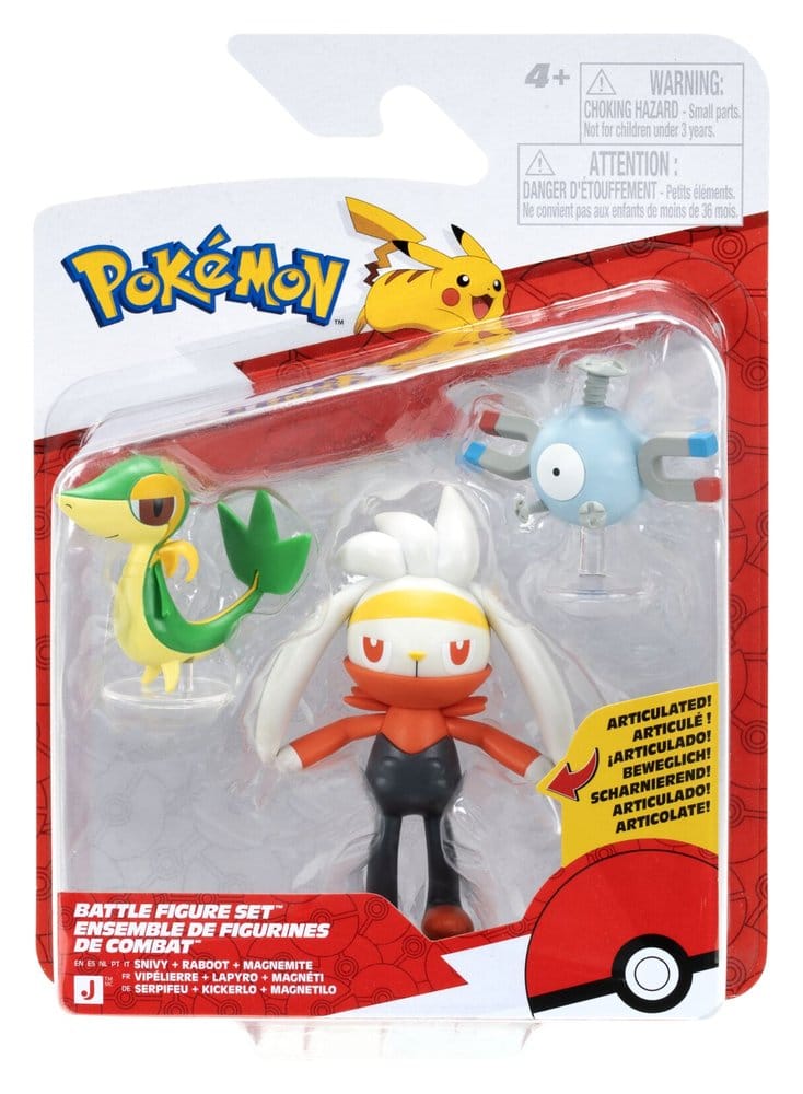 Pokémon Battle Figure Action Figures 3-Pack ver. 29 Assortment (4) DS Modellismo Pokémon Battle Action 29 Assortment (4)