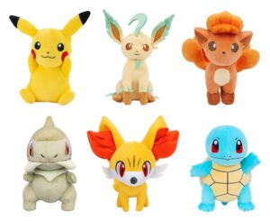 Peluche Pokémon Assortment (6)