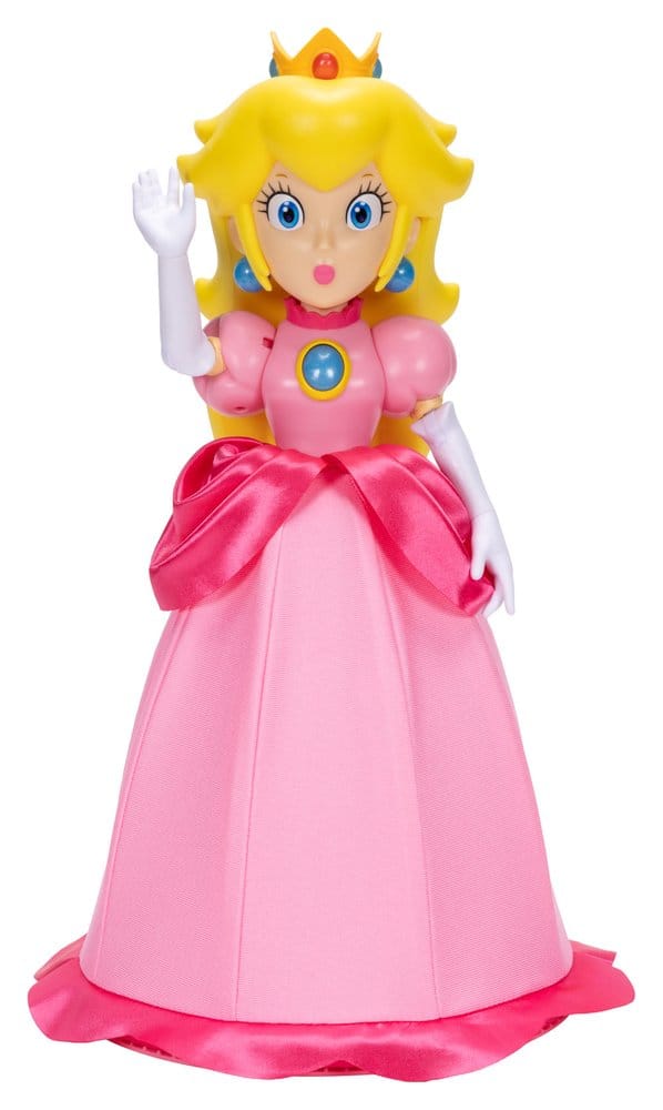 Super Mario Talking Action Figure Yours Truly Princess Peach 36 cm DS Modellismo Super Mario Talking Action Yours Truly