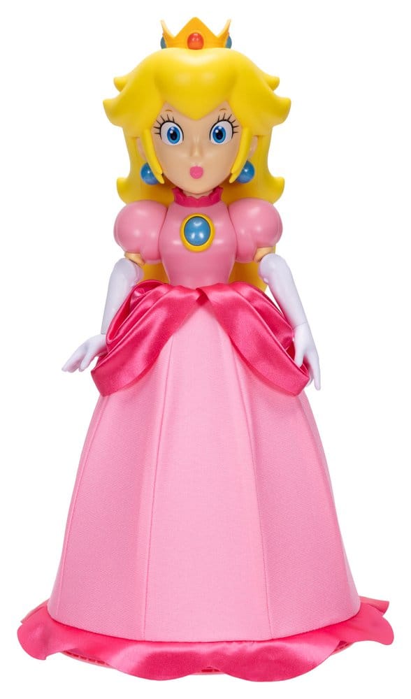 Super Mario Talking Action Figure Yours Truly Princess Peach 36 cm DS Modellismo Super Mario Talking Action Yours Truly