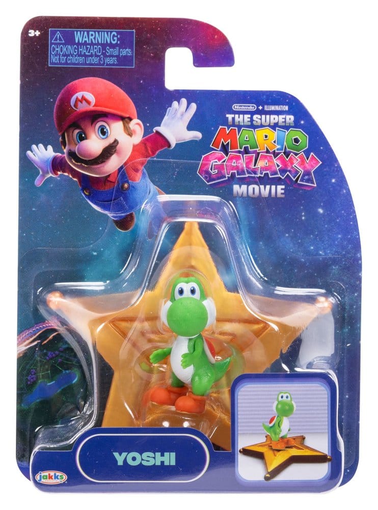 The Super Mario Galaxy Movie Action Figures 4 cm Wave 1 Assortment (12) DS Modellismo Super Mario Galaxy Movie Action Wave 1