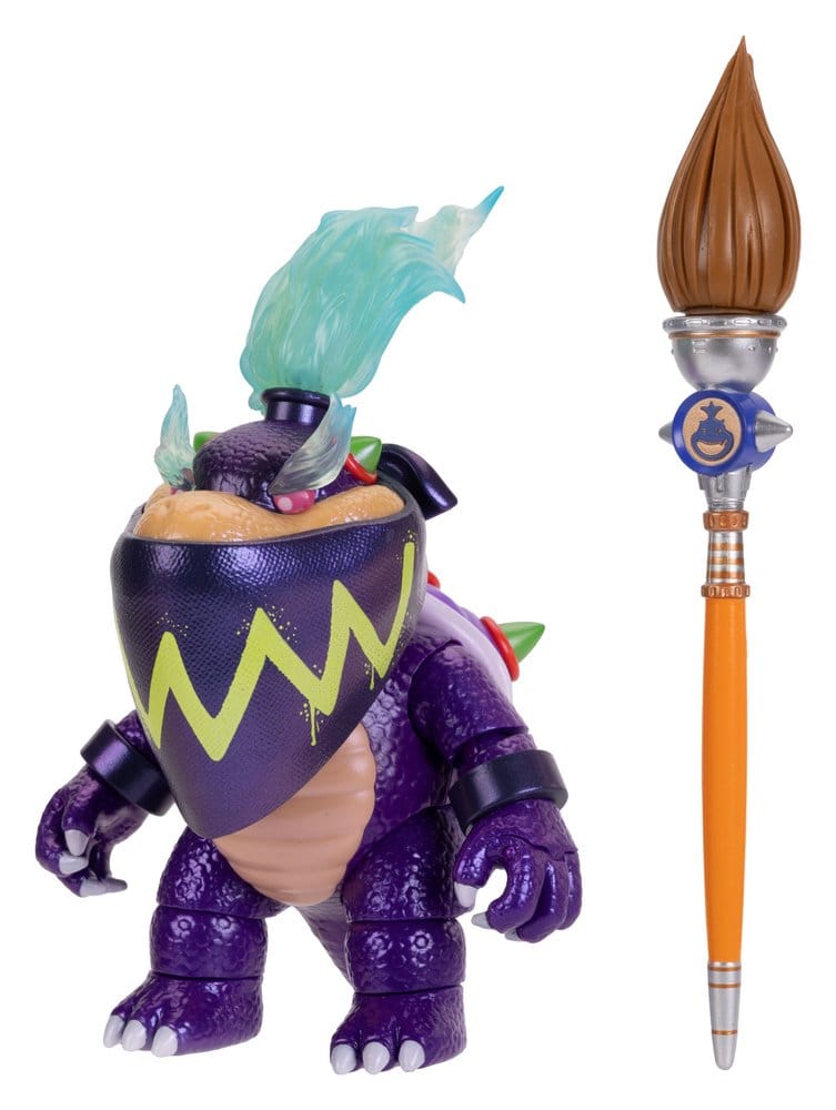 The Super Mario Galaxy Movie Action Figure Wonder Bowser Jr. 13 cm DS Modellismo Super Mario Galaxy Movie Action Wonder