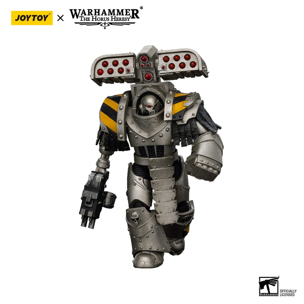 Warhammer The Horus Heresy Action Figure 1/18 lron Warriors Tyrant Siege Master Terminator with Rocket launcher 14 cm DS Modellismo Warhammer Horus Heresy Action scala 1/18