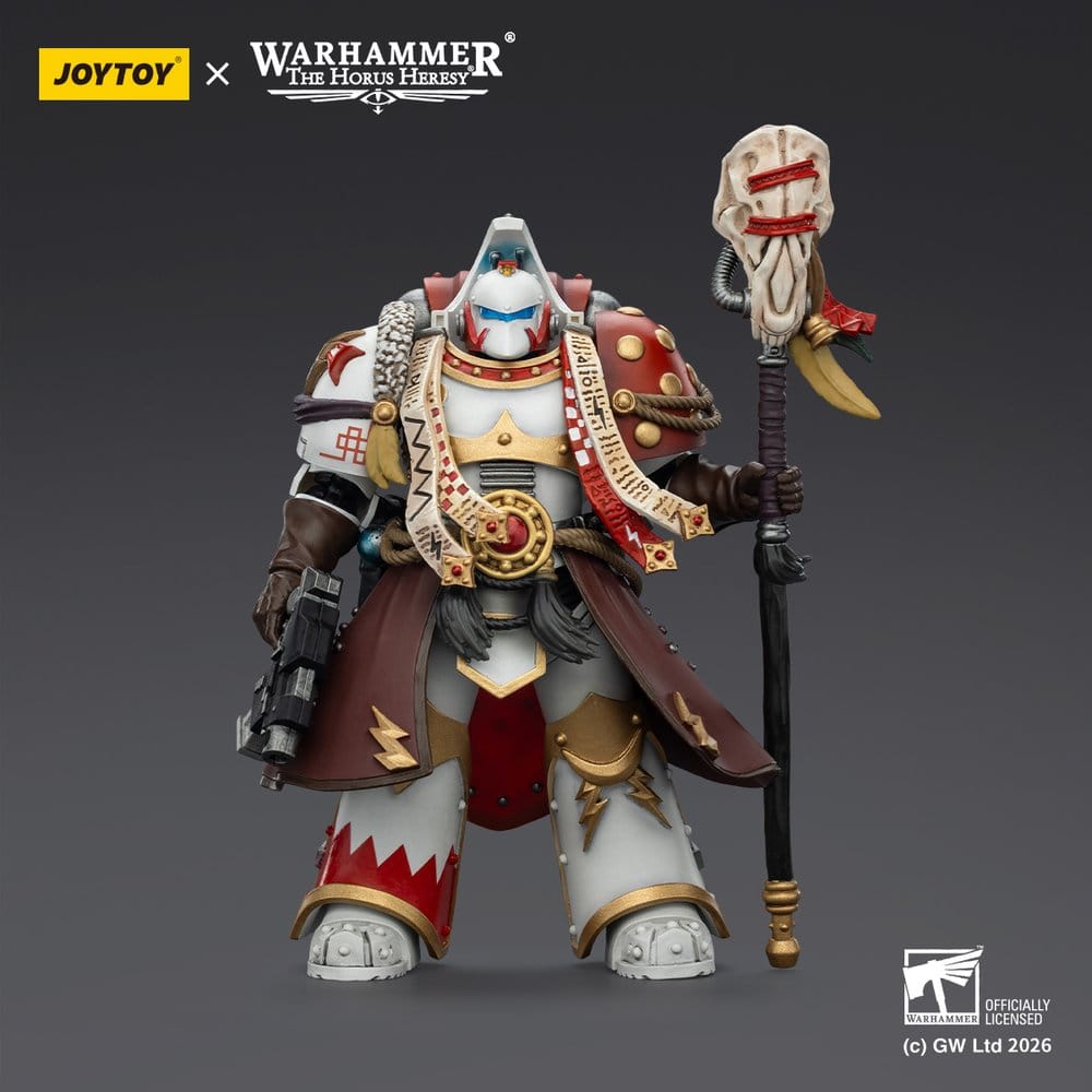 Warhammer 40,000 Action Figure White Scars Stormseer Consulwith Force Staff and Bolt Pistol 12 cm DS Modellismo Warhammer 40,000 Action White Scars