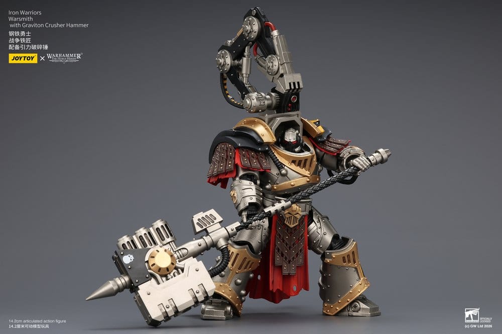 Warhammer The Horus Heresy Action Figure Iron Warriors Warsmith 14 cm DS Modellismo Warhammer Horus Heresy Action Iron Warriors