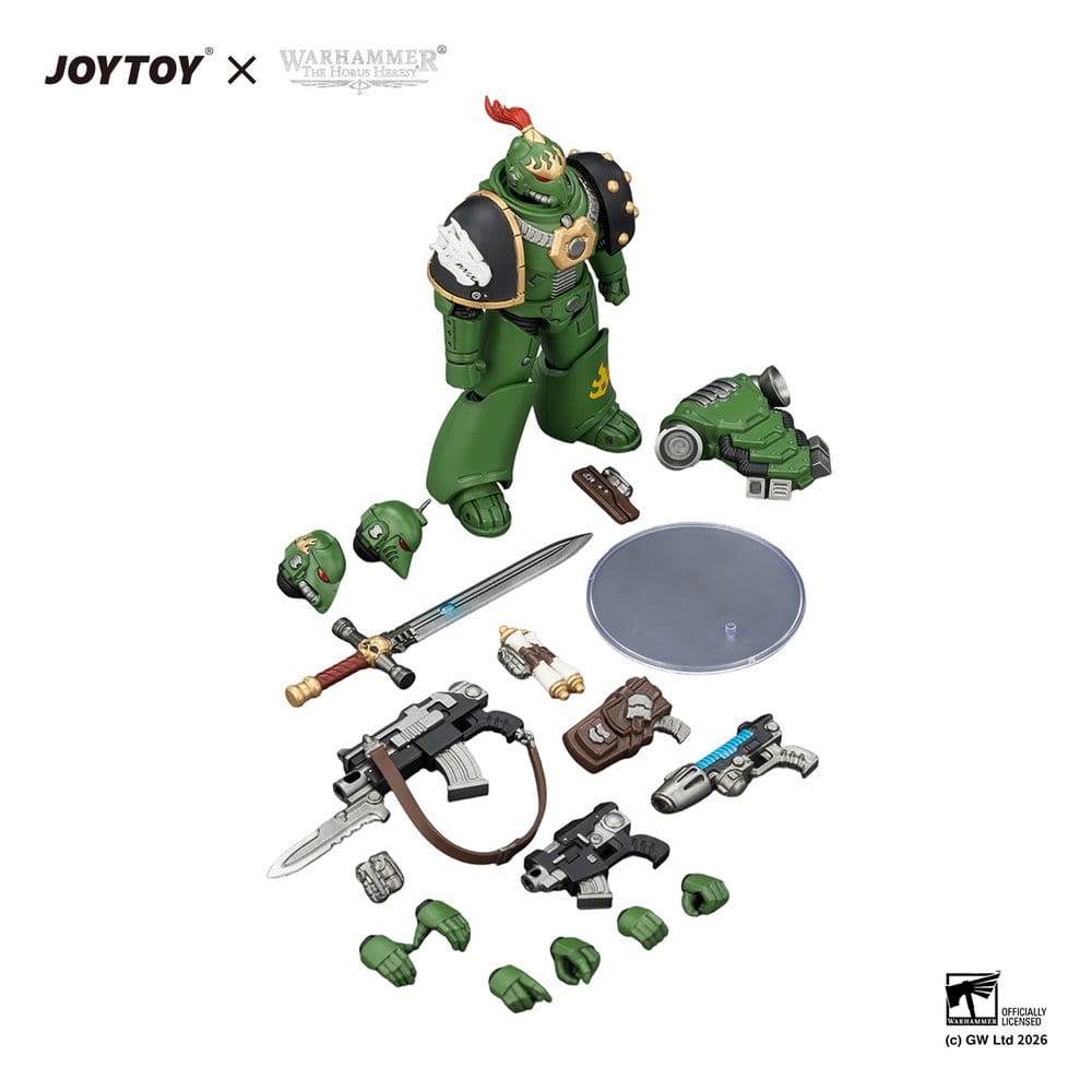 Warhammer The Horus Heresy Action Figure Salamanders Mkvi Tactical Legionary 12 cm DS Modellismo Warhammer Horus Heresy Action Salamanders