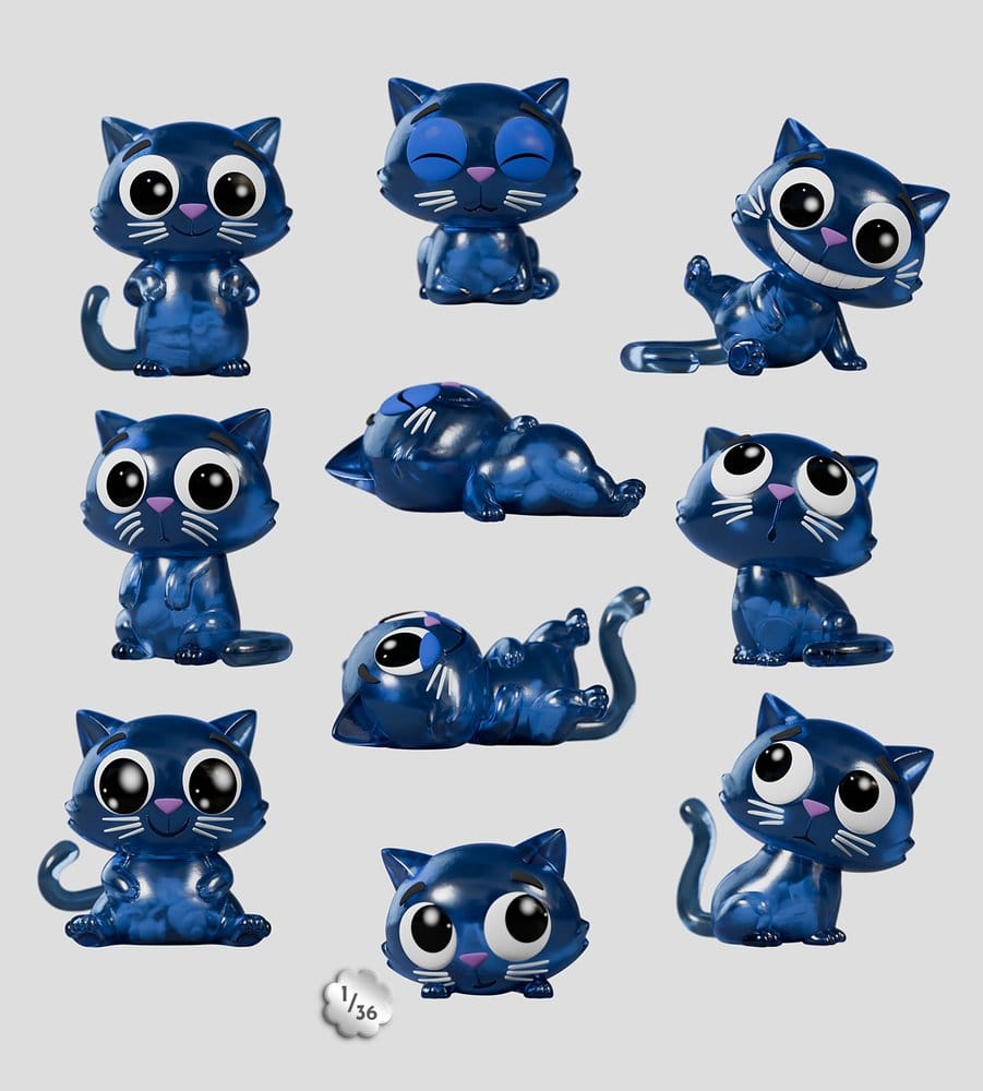 Catscans Mini Figures S1 6 cm Blind Box Display (9) DS Modellismo Catscans Mini S1 Blind Box Display (9)