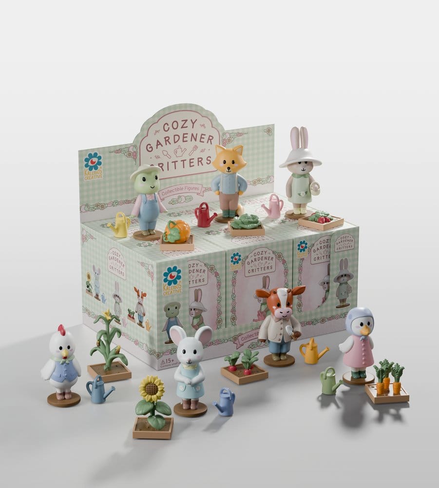 Cozy Gardeners Mini Figures S1 8 cm Blind Box Display (6) DS Modellismo Cozy Gardeners Mini S1 Blind Box Display (6)
