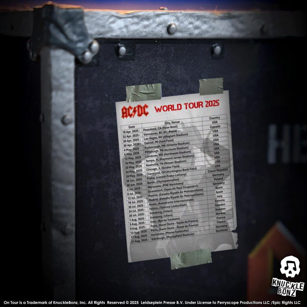 Statua Ac/dc Rock Ikonz On Tour Pwr UP Tour Hells Bell DS Modellismo Statua Ac/dc Rock Ikonz On Tour Pwr Up Tour
