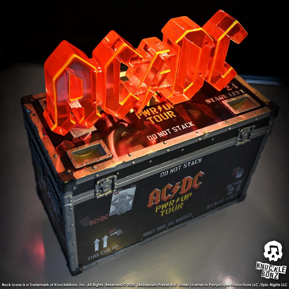 Statua Ac/dc Rock Ikonz On Tour Pwr UP Tour Road Case DS Modellismo Statua Ac/dc Rock Ikonz On Tour Pwr Up Tour