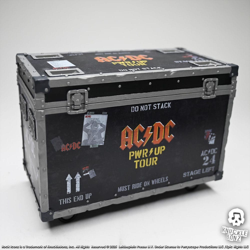 Statua Ac/dc Rock Ikonz On Tour Pwr UP Tour Road Case DS Modellismo Statua Ac/dc Rock Ikonz On Tour Pwr Up Tour