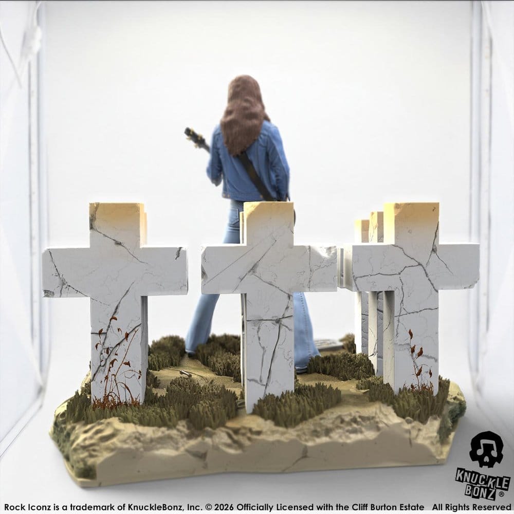 Metallica Rock Iconz Figure Cliff Burton III 21 cm DS Modellismo Metallica Rock Iconz Cliff Burton III