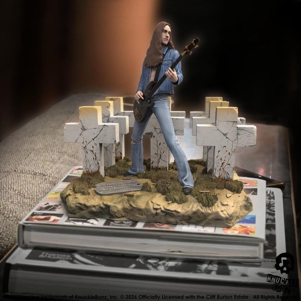 Metallica Rock Iconz Figure Cliff Burton III 21 cm DS Modellismo Metallica Rock Iconz Cliff Burton III