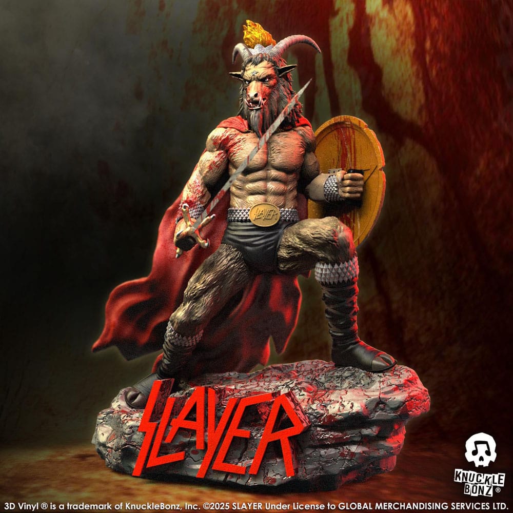 Statua Slayer 3D Vinyl Show No Mercy Minotaur 22 cm - Damaged packaging DS Modellismo Statua Slayer 3D Show No Mercy Minotaur