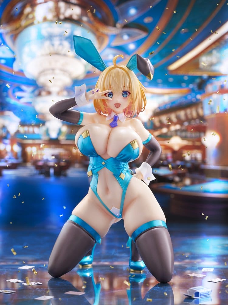 Original Character KoiKoi -Sakura- PVC Figure 1/6 Sophia F. Shirring Blue Bunny Ver. 20 cm DS Modellismo Original Character KoiKoi -Sakura- scala 1/6