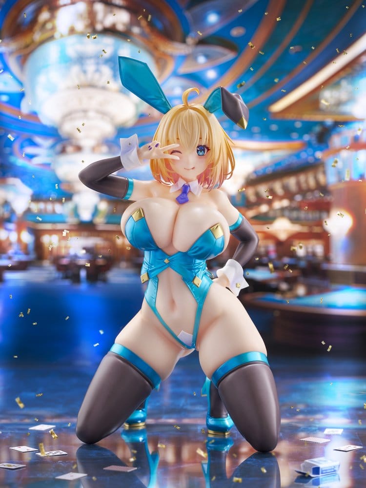 Original Character KoiKoi -Sakura- PVC Figure 1/6 Sophia F. Shirring Blue Bunny Ver. 20 cm DS Modellismo Original Character KoiKoi -Sakura- scala 1/6