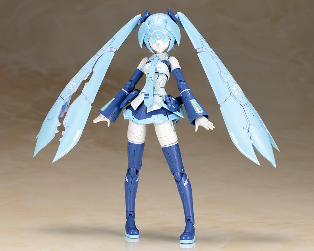 Frame Arms Plastic Model Kit 1/100 Frame Artist Snow Miku 16 cm DS Modellismo Frame Arms Plastic Model Kit scala 1/100