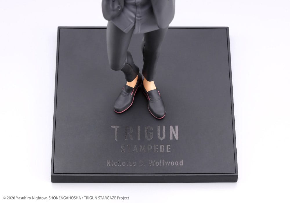 Statua Trigun Stampede Oshi Works 1/8 Nicholas D. Wolfwood 22 cm DS Modellismo Statua Trigun Stampede Oshi Works scala 1/8