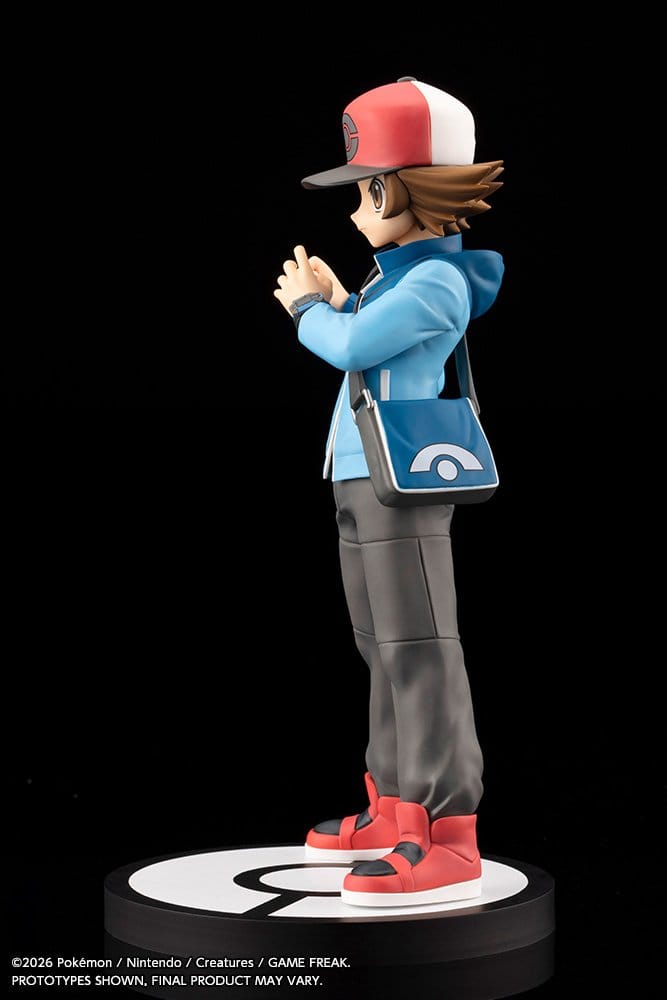Pokémon Artfx J PVC Figure 1/8 Hilbert with Victini 20 cm DS Modellismo Pokémon Artfx J PVC Figure Hilbert scala 1/8