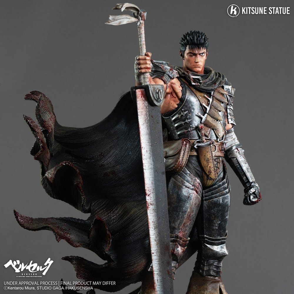 Statua Berserk 1/6 Guts 38 cm DS Modellismo Statua Berserk Guts 38 cm scala 1/6
