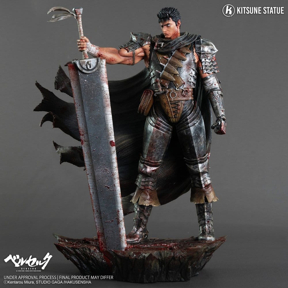 Statua Berserk 1/6 Guts 38 cm DS Modellismo Statua Berserk Guts 38 cm scala 1/6
