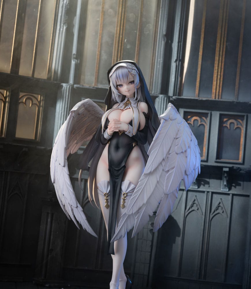 Statua Original Character PVC 1/6 Angel Sister Holy Wing Deluxe Edition 28 cm DS Modellismo Statua Original Character PVC scala 1/6