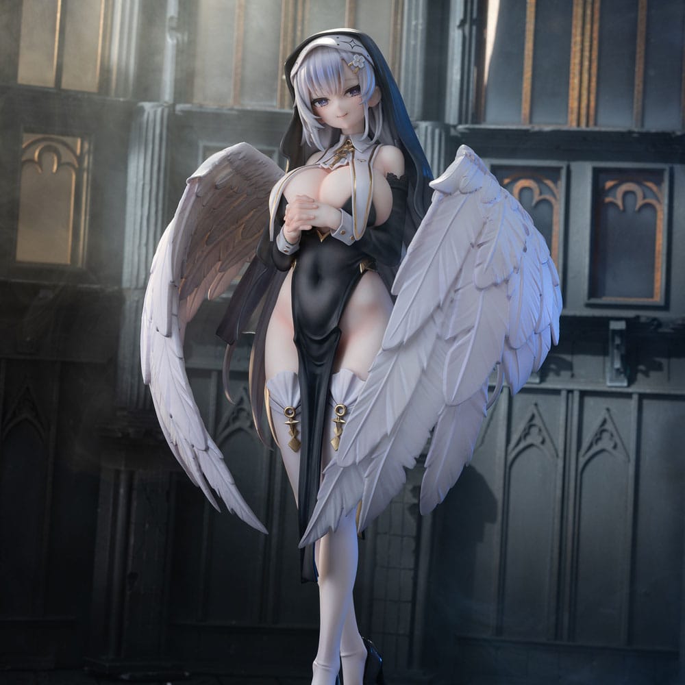 Statua Original Character PVC 1/6 Angel Sister Holy Wing Deluxe Edition 28 cm DS Modellismo Statua Original Character PVC scala 1/6