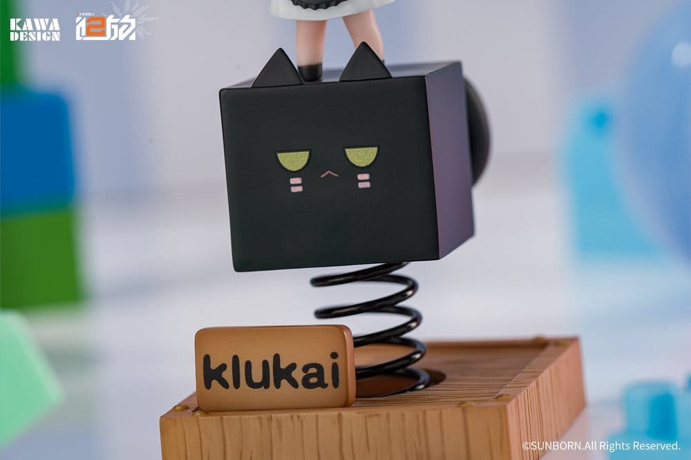 Girls' Frontline 2: Exilium PVC Figure Black Cat Klukai Spring 12 cm DS Modellismo Girls' Frontline 2: Exilium Black Cat Klukai