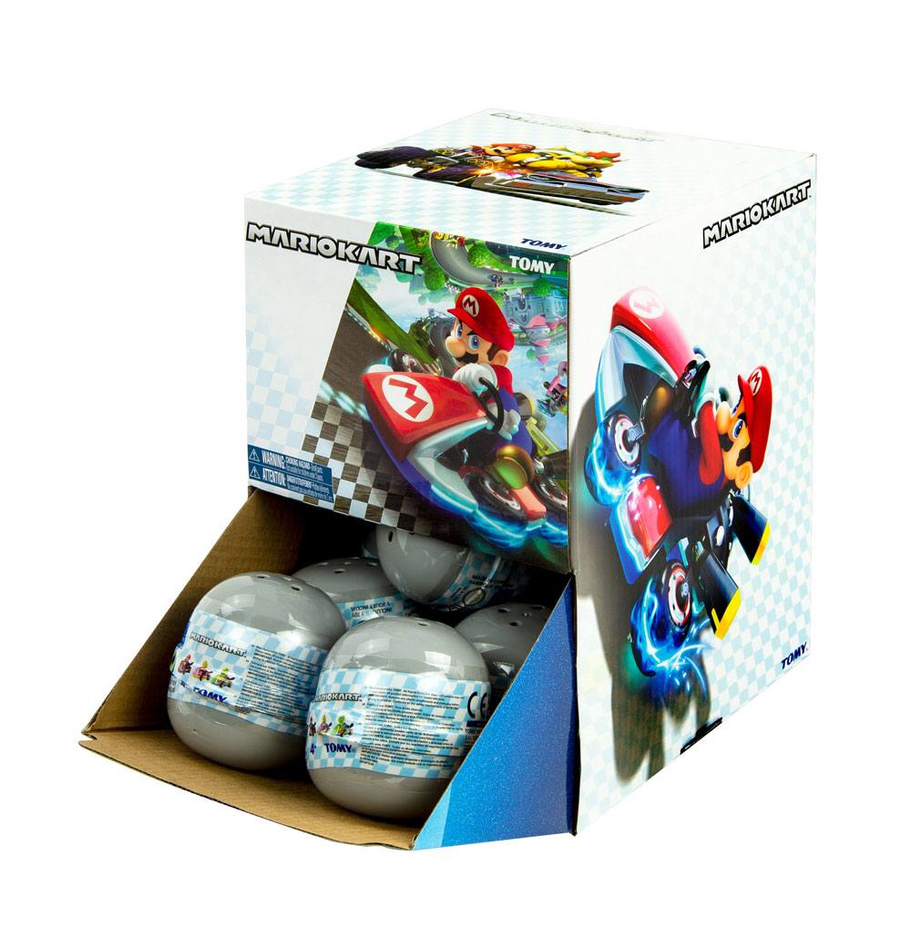 Mario Kart Pull Back Cars Mystery Pack Display (12) DS Modellismo Mario Kart Pull Back Cars Mystery Display